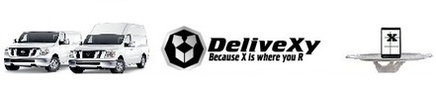 DeliveXy Delivery "Because X is where you R"